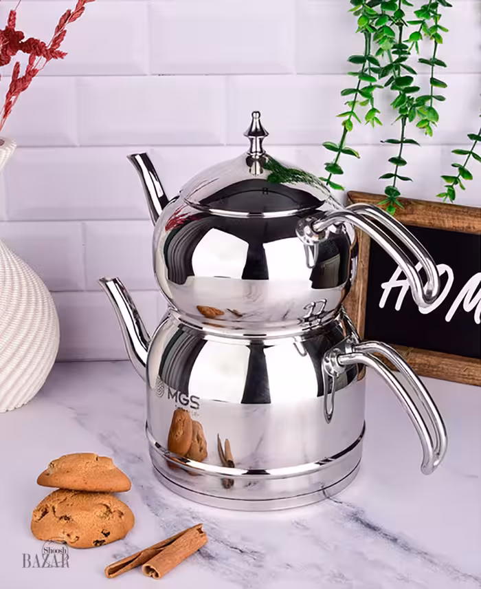 کتری و قوری 2.5 لیتر ام جی اس کد 41024