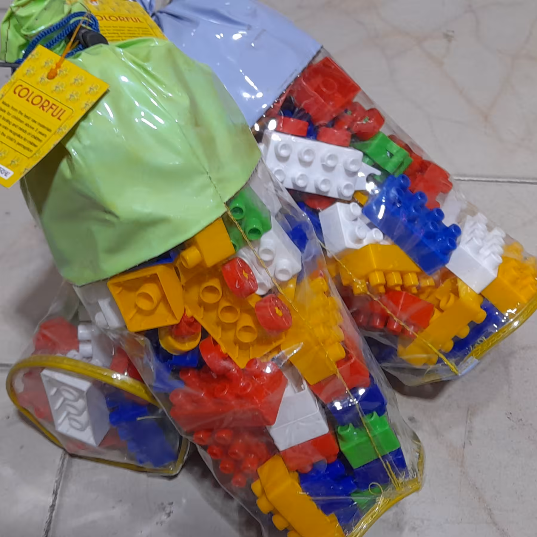 اسباببازی لگو و خانه سازی 80 قطعه 