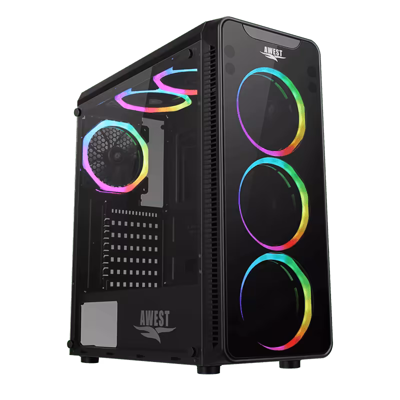 کیس گیمینگ اوست AWEST GT AV05 BG ARGB