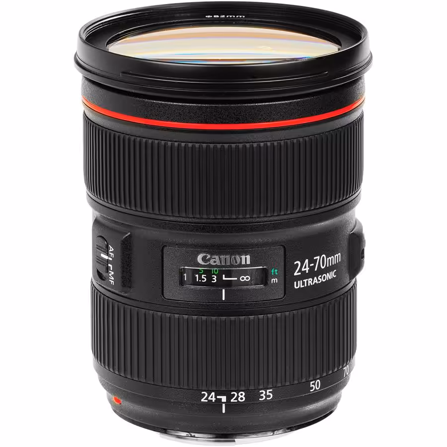 لنز دوربین عکاسی 70 میلیمتر کانن