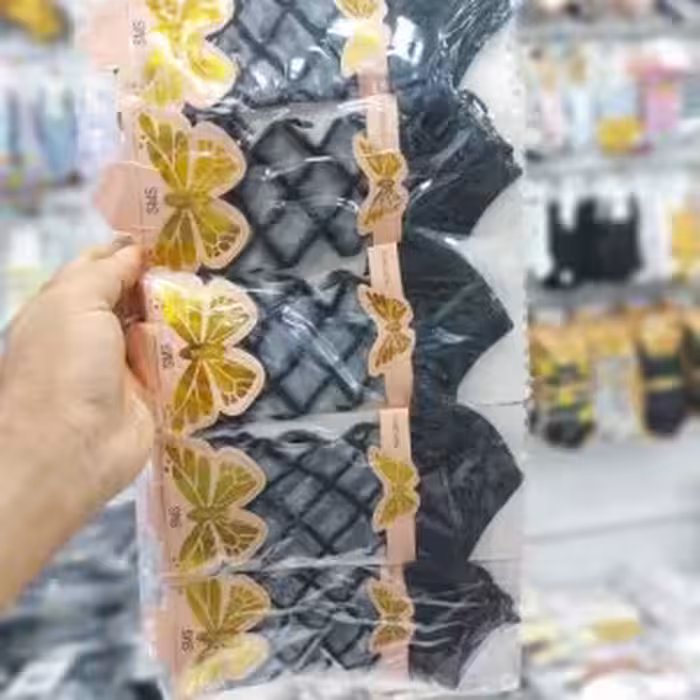 شیشه ای پروانه طرح لوزی