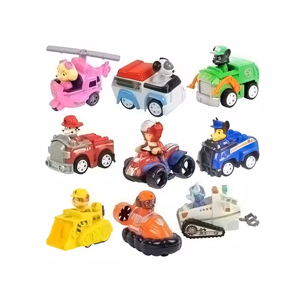 ماشین بازی مدل سگهای نگهبان مجموعه 9 عددی