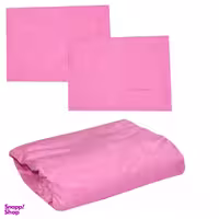 سرویس ملحفه روبالشی و روتشکی(کش دوز) موا مدل 002 دو نفره 3 تکه سایز 160x200