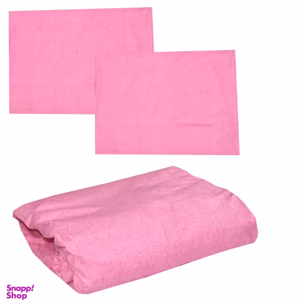 سرویس ملحفه روبالشی و روتشکی(کش دوز) موا مدل 002 دو نفره 3 تکه سایز 160x200