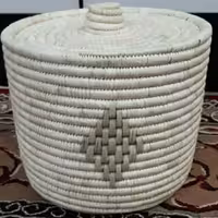 سطل حصیری 25سانت