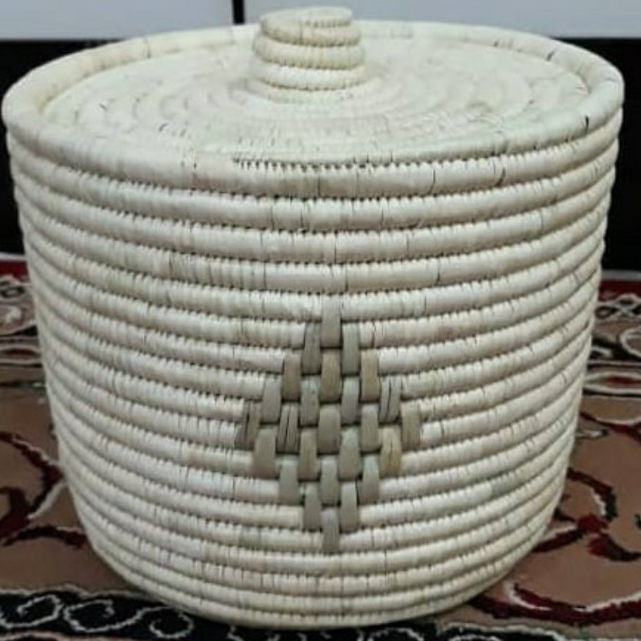 سطل حصیری 25سانت