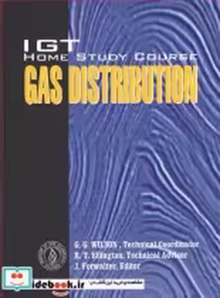 قیمت و خرید کتاب GAS DISTRIBUTION اثر G.G.WILSON | ایده بوک