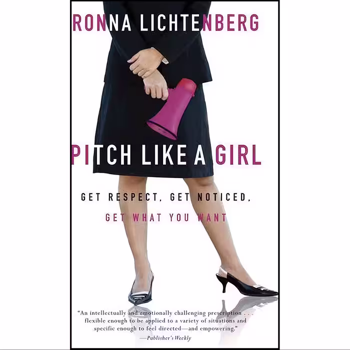 کتاب زبان اصلی Pitch Like a Girl اثر Ronna G Lichtenberg