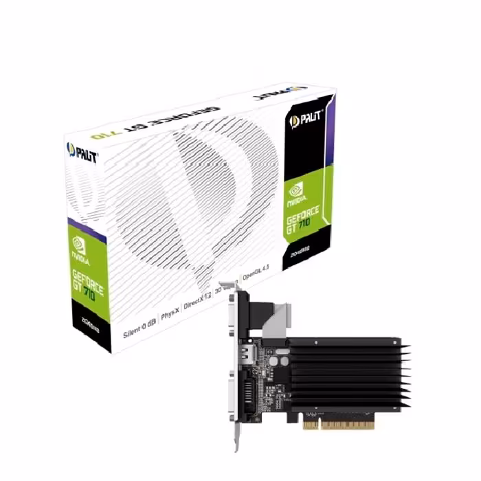 کارت گرافیک پلیت مدل GeForce GT710 حافظه 2 گیگابایت