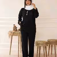 ست مانتو شلوار زنانه بابوس مدل پینار