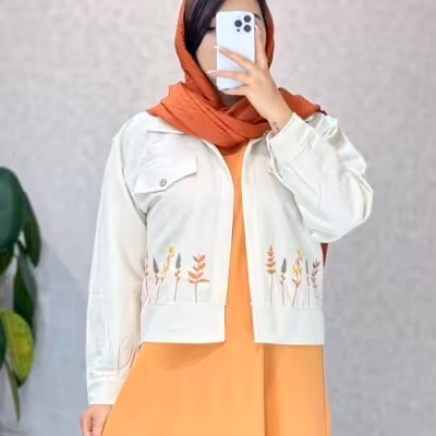 ست کت و سارافون گلدوزی عیدانه