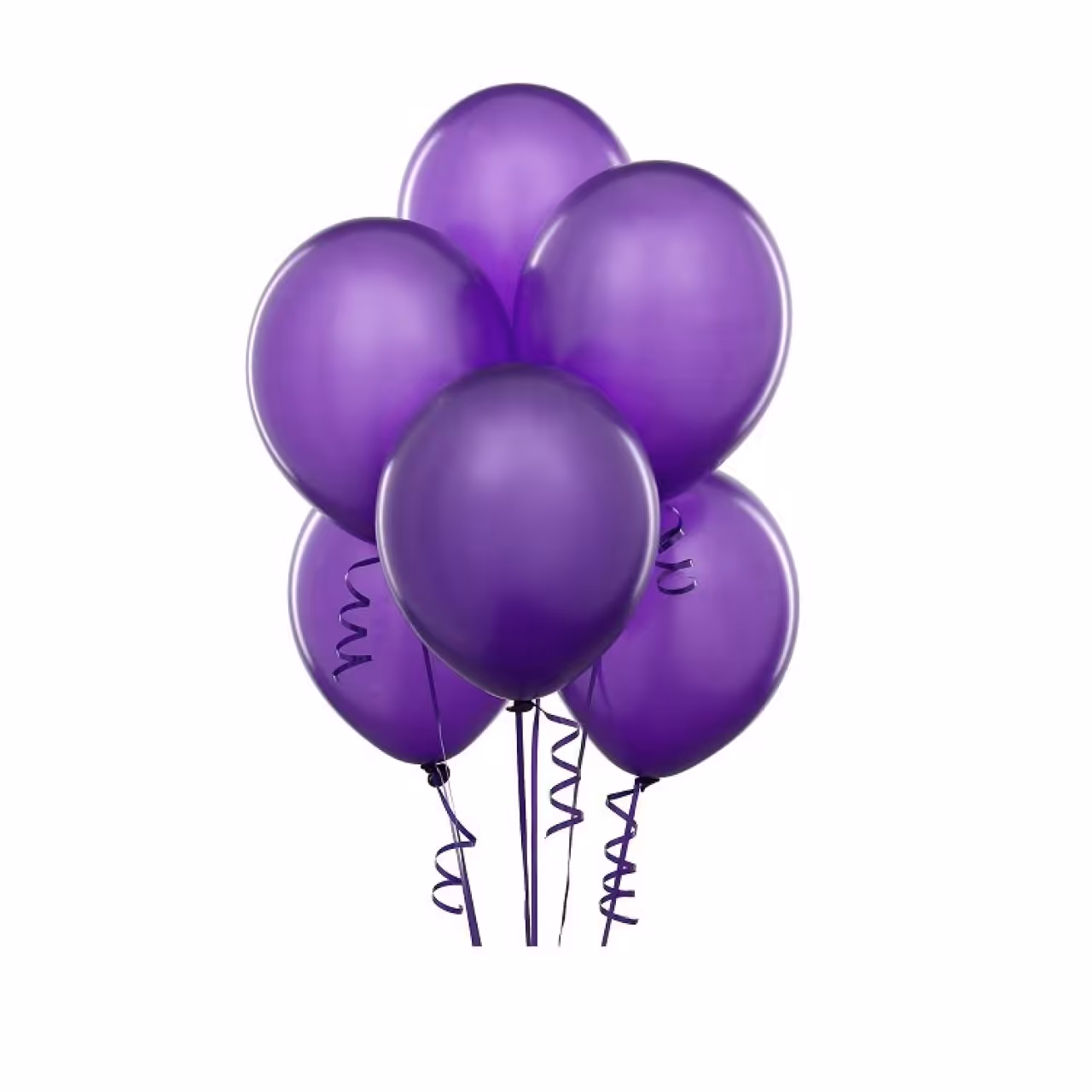 بادکنک لاتکس بنفش بسته 15 عددی