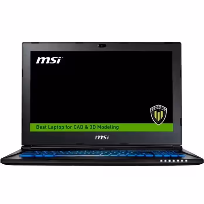 لپتاپ ام اس آی مدل 6 کیو جی با پردازنده i7 و صفحه نمایش 4K