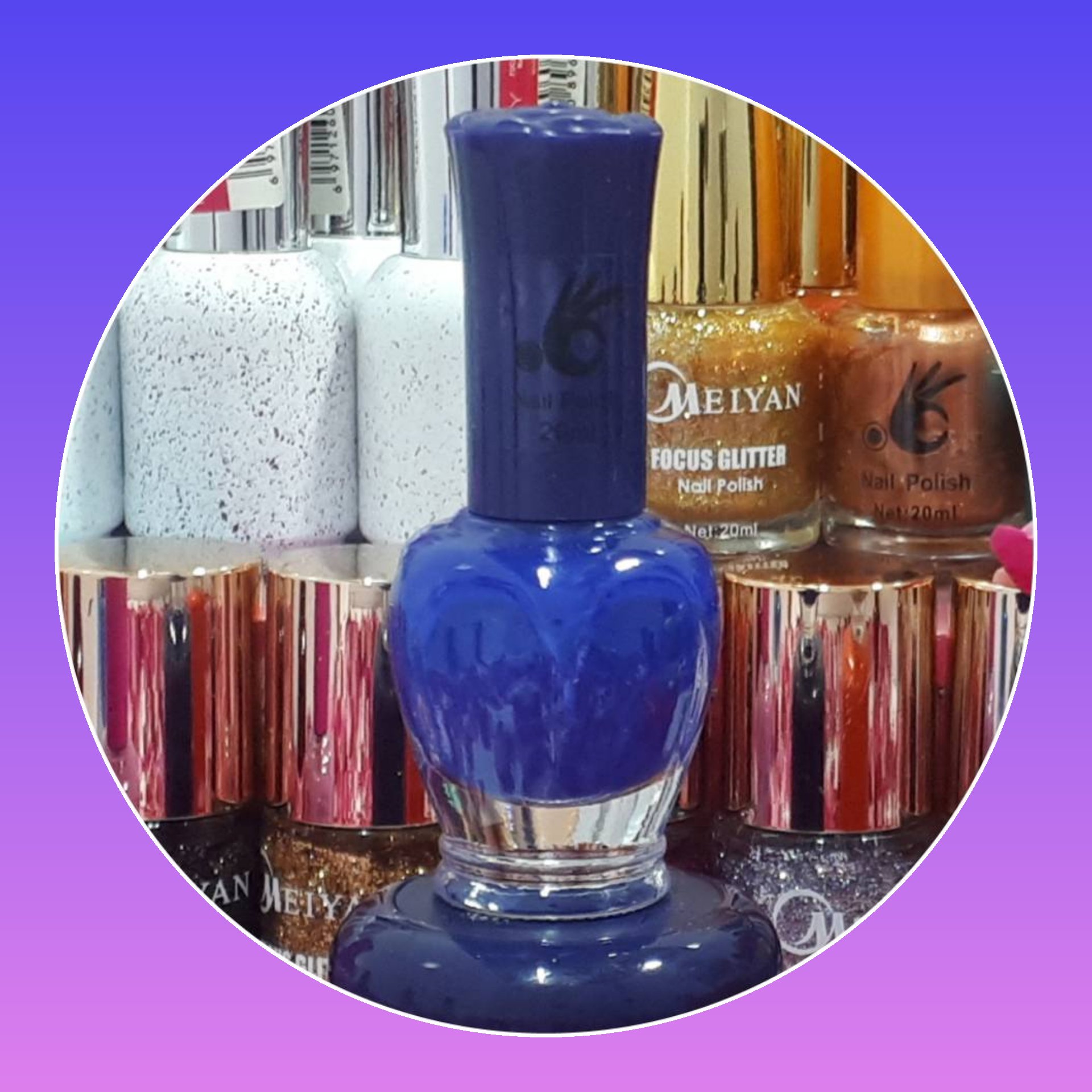 لاک آبی کاربنی