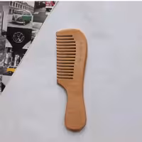 شانه دسته دار اصل چوبی کیفیت عالی جنس بامبو  کاهش ریزش مو