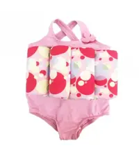 مایو با جلیقه شنا طرح دایره (2 سال) Archimede Bulles Buoyancy swimsuit