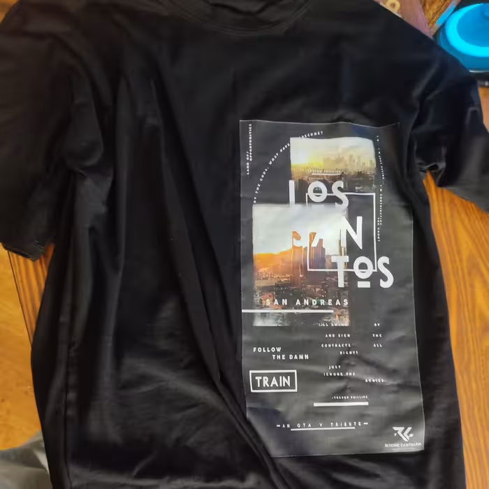 تیشرت لوسانتوس با کیفیت چاپ فول اچ دی