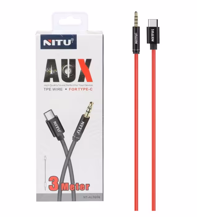 تبدیل AUX به Type-C نیتو مدل 008
