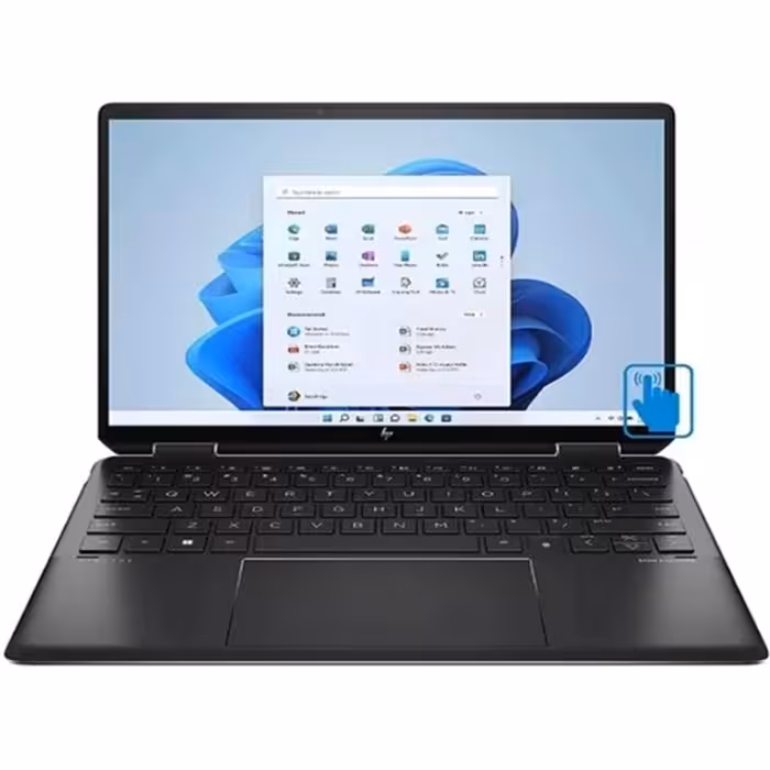 لپ تاپ اچ پی مدل Spectre x360 14 EF2013DX-A پردازنده Core i7 1355U رم 16GB DDR4 حافظه 2TB SSD گرافیک Intel iris