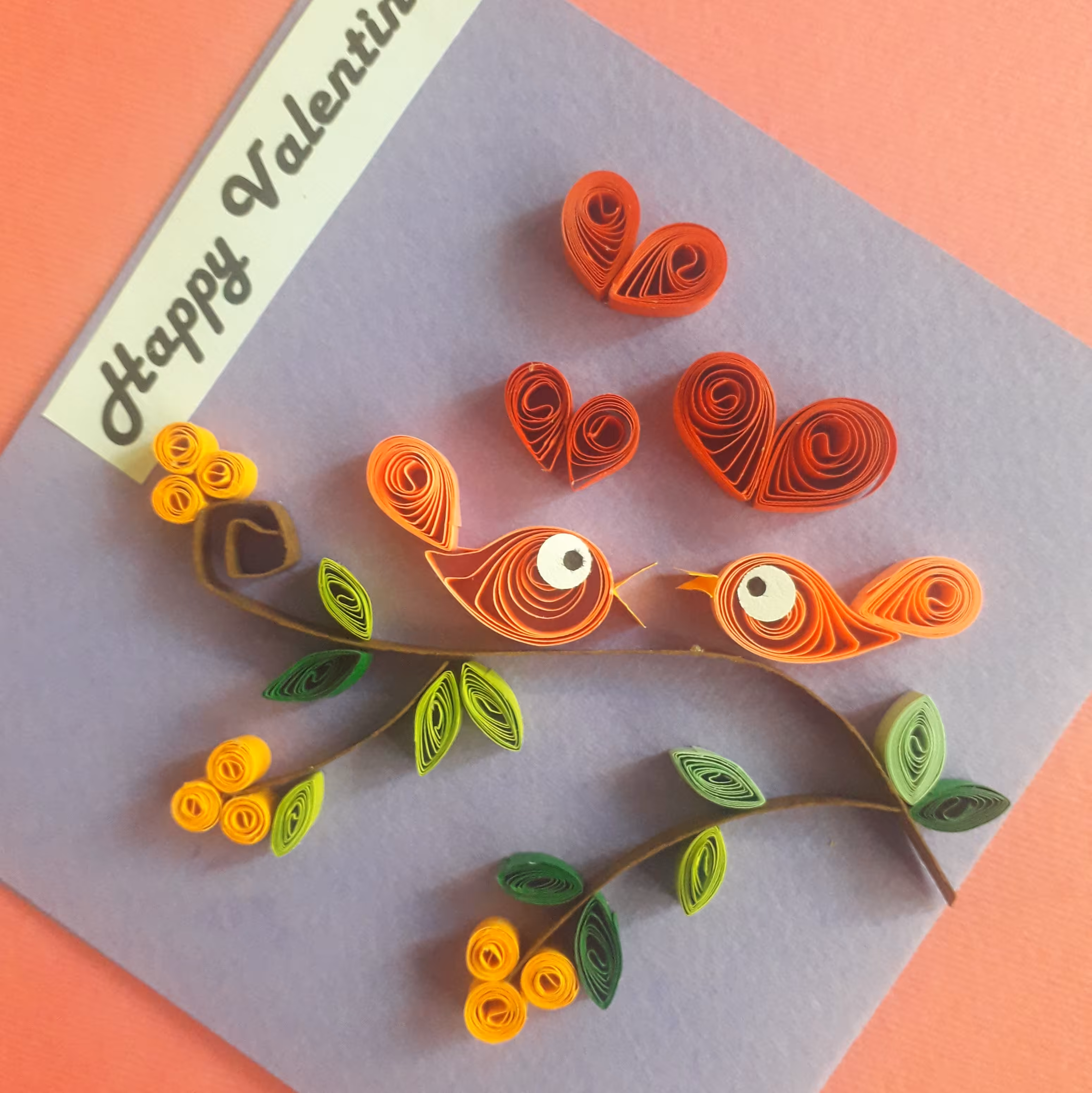 کارت تبریک ملیله کاغذی