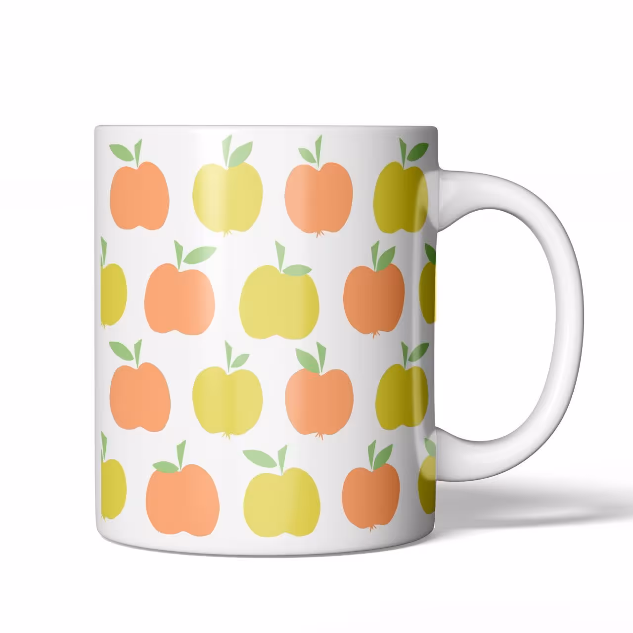 لیوان ماگ سرامیکی مدل سیب