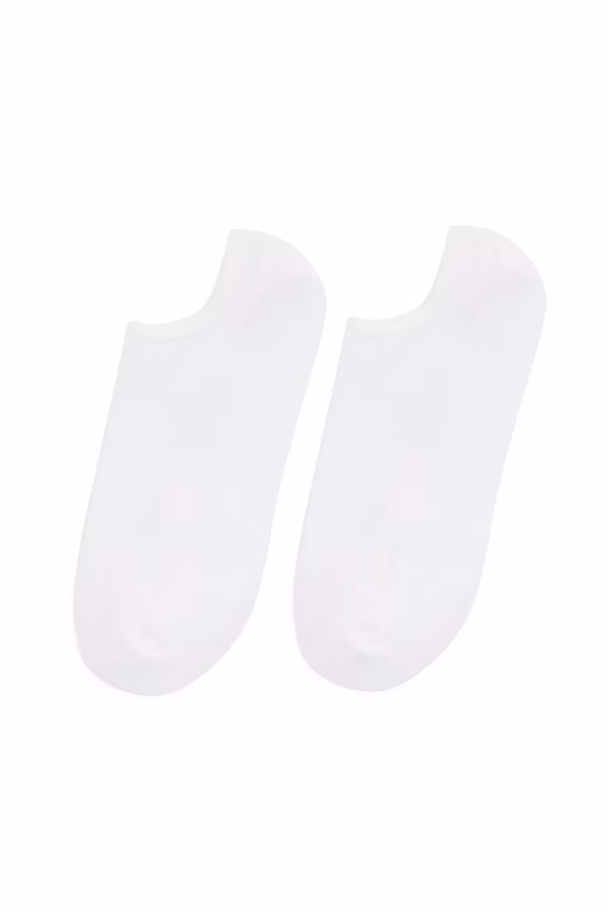جوراب سفید زنانه کوتاه پنبه اورجینال Derimod