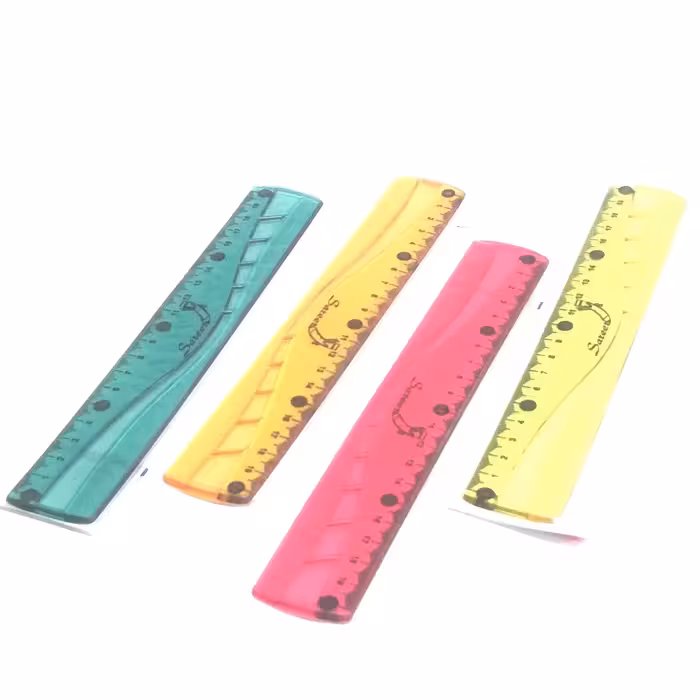 خط کش 20 سانتی متر ژله ای، خط کش، خط کش 20 سانت، یک عددی