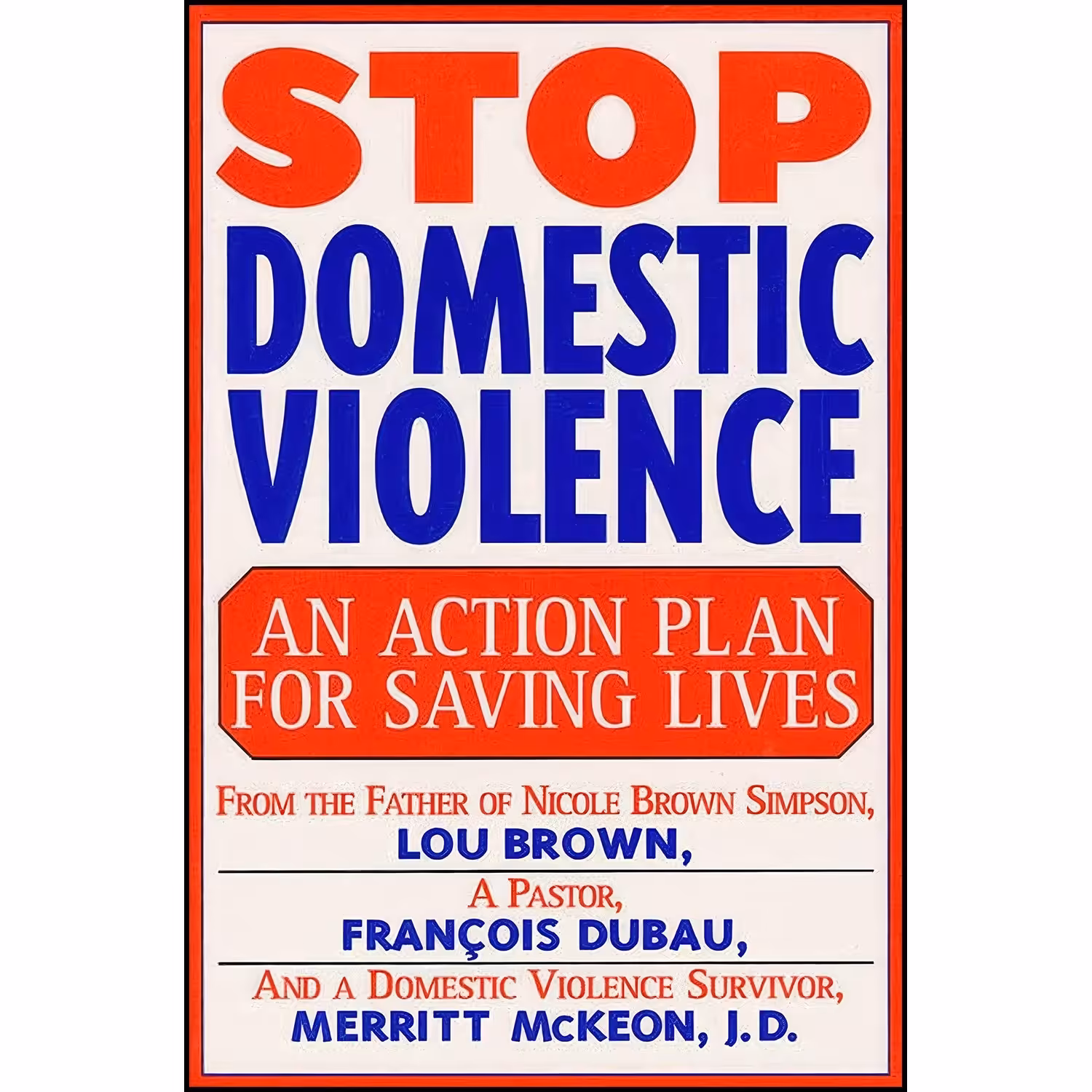 کتاب زبان اصلی Stop Domestic Violence