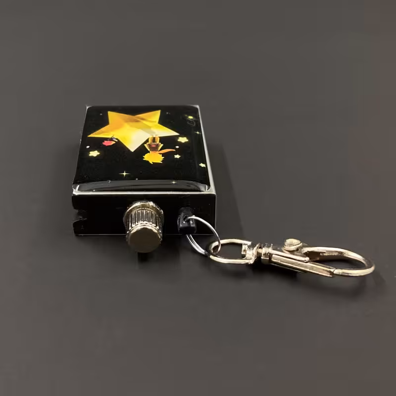 فندک مدل کبریتی طرح شازده کوچولو کد DKD-727