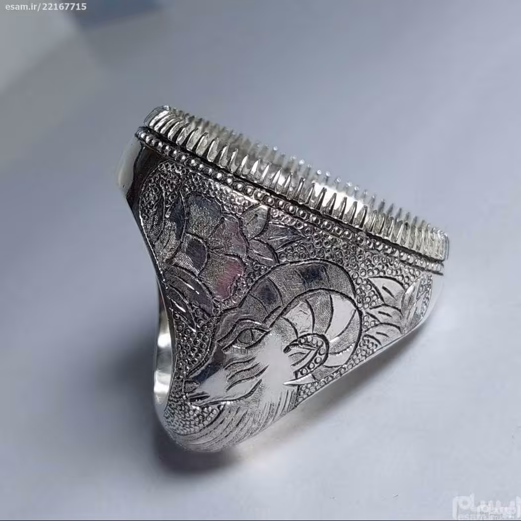 رکاب قلم زنی سنگین پر کار اهو بسیار نفیس دستساز سلطنتی بارکاب فوق العاده جوندار 