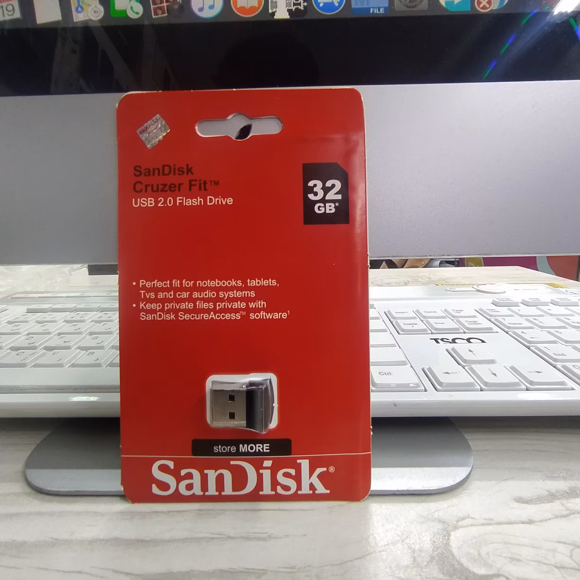 فلش  32 گیگ سن دیسک با گارانتی 