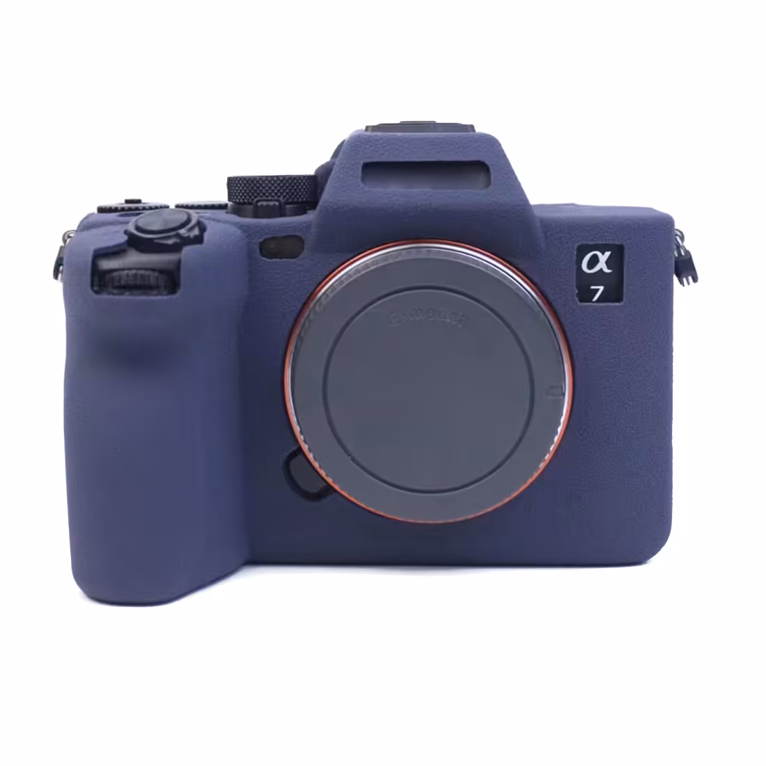 کاور سیلیکونی دوربین سونی Alpha a7R IV (سرمه‌ای)