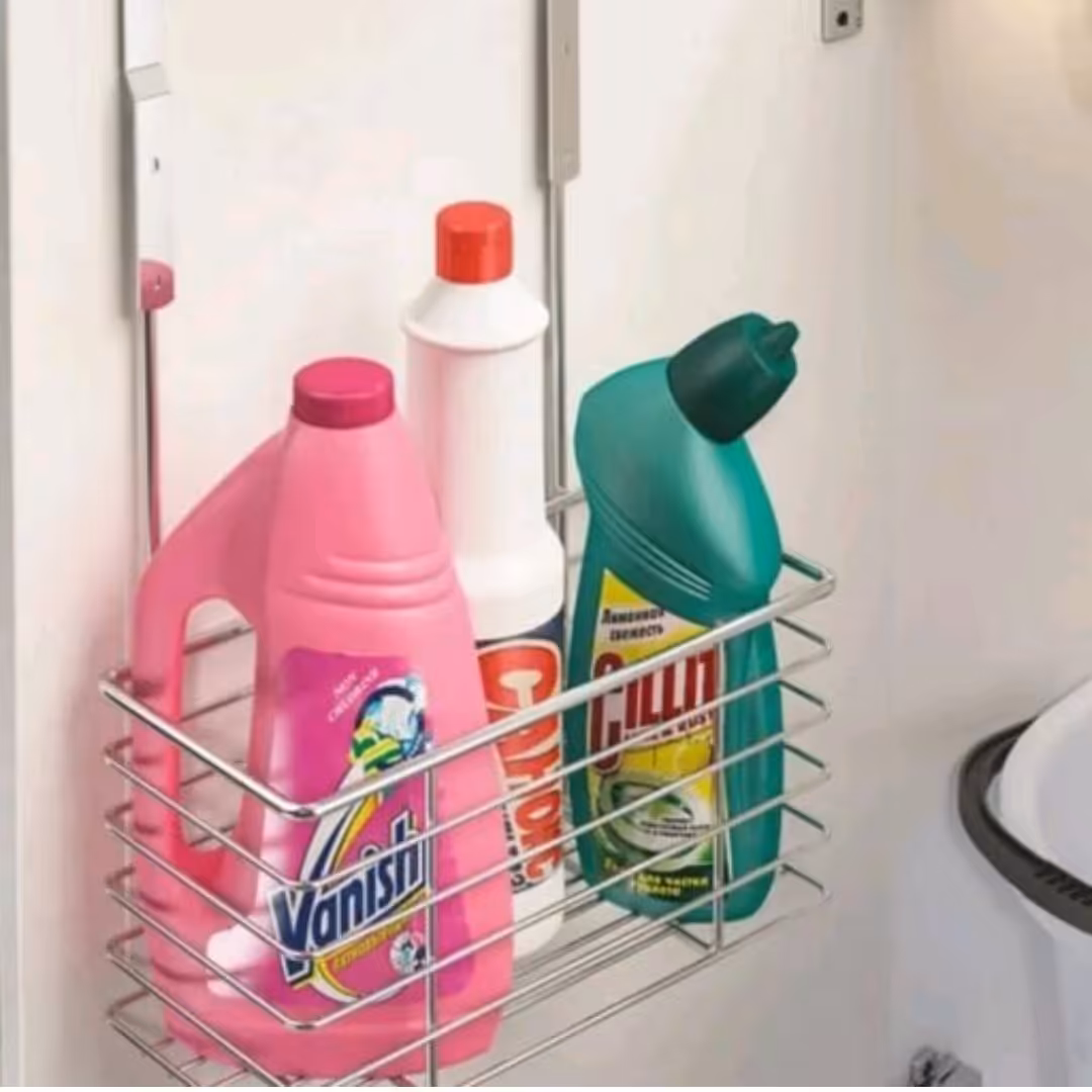 آویز مواد شوینده با قابلیت  آویزان شدن از  درب کابینت