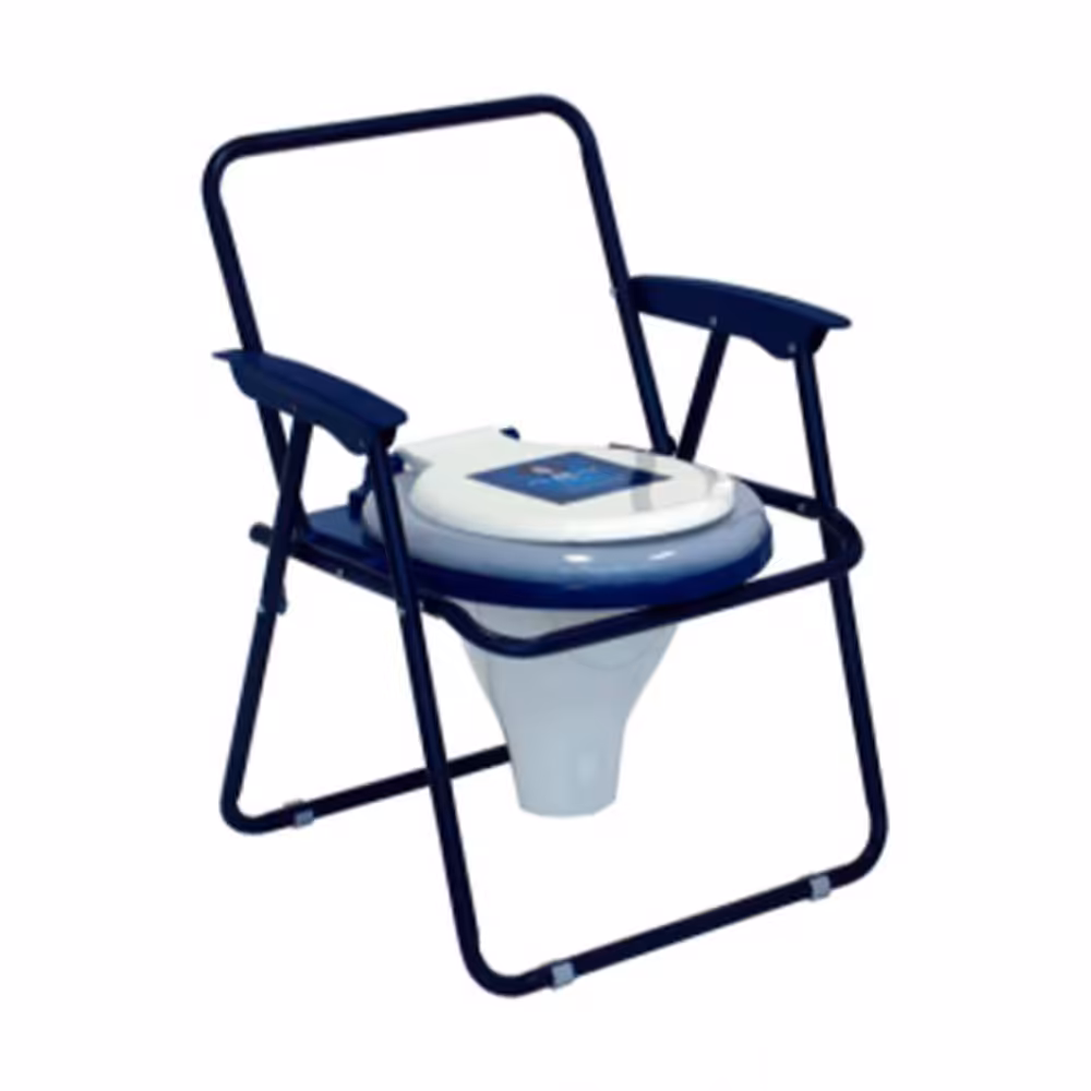 صندلی توالت مبله تاشو