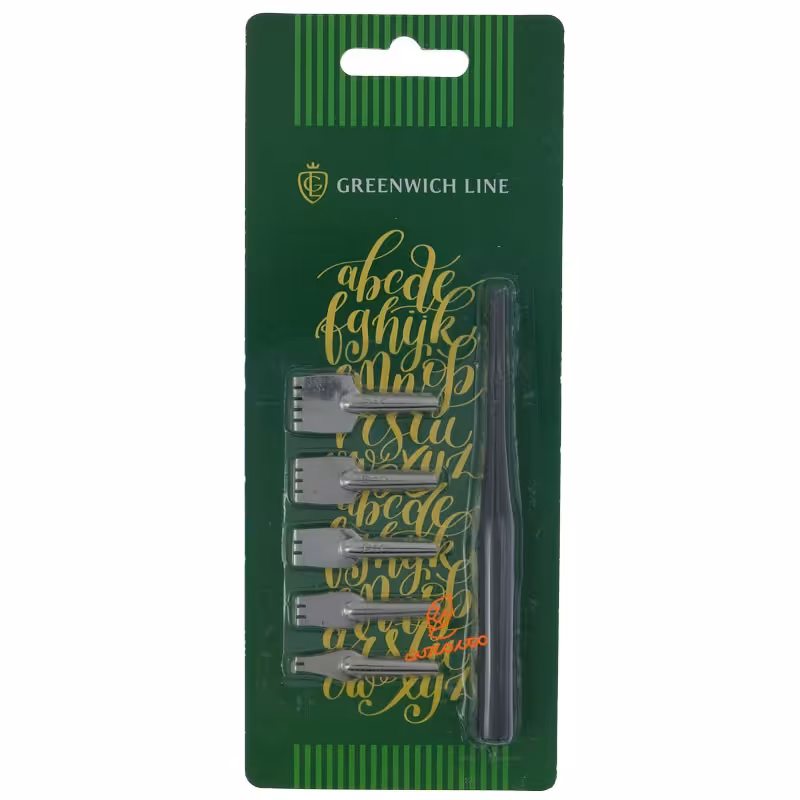 قلم خوشنویسی الیزا مدل خطوط موازی 5 عددی