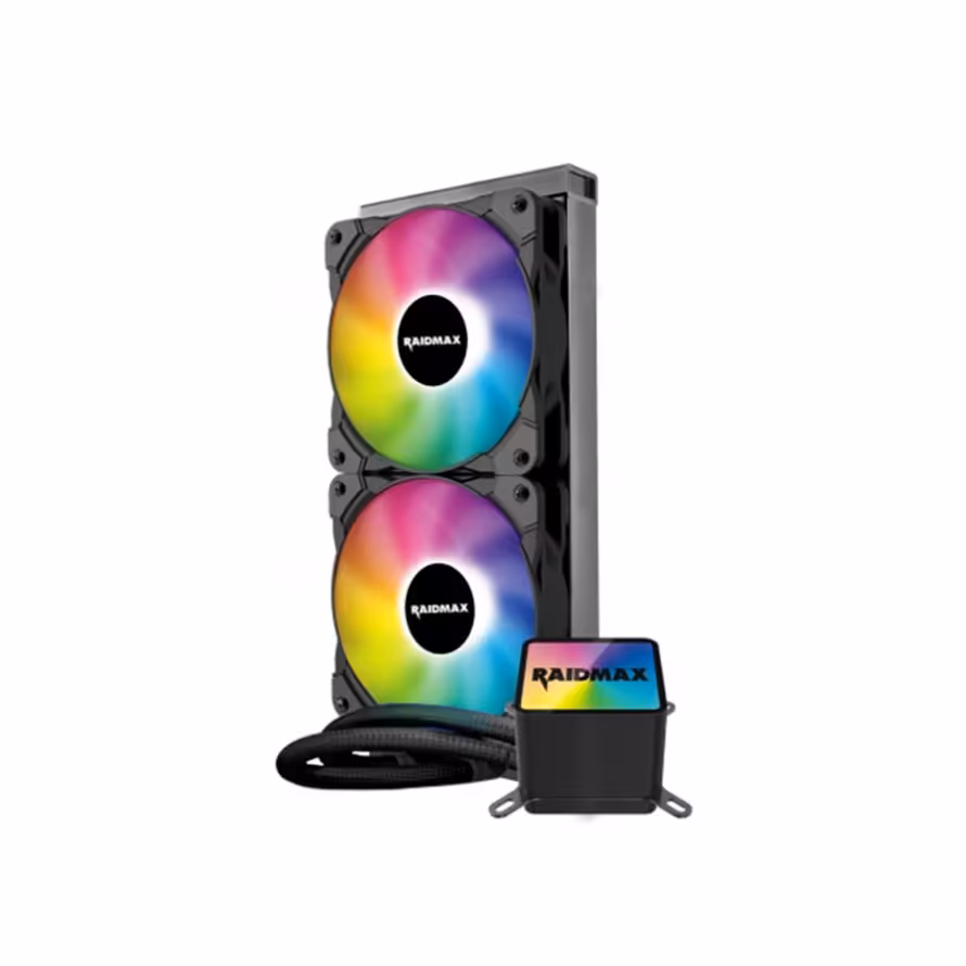 خنک کننده مایع پردازنده ریدمکس مدل TORNADO LC240 ARGB