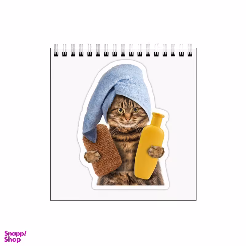 دفتر طراحی طرح مامان گربه در حمام کد 7570281