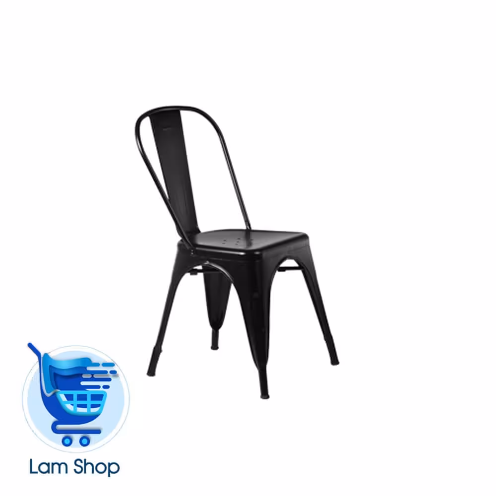 صندلی بدون دسته فلزی Tolix نظری ( N501)(زمان ارسال 15 تا 20 روز کاری)