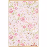 فرش ماشینی کلاریس کلکسیون مدرن کد  100443 صورتی