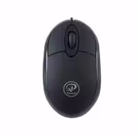 موس ایکس پی سیم دار با کیفیت عالی رنگ بدنه مشکی پورت اتصال یو اس بی
