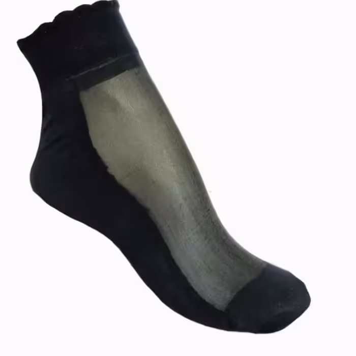جوراب قایقی.جوراب آهنی.جوراب قایقی ساده.جوراب قایقی مشکی