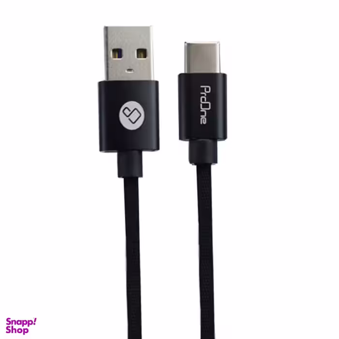 کابل تبدیل USB به USB-C پرو وان (ProOne) مدل S01 به طول 20cm