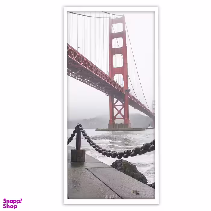 تابلو بکلیت طرح منظره شهر و پل مدل W-S3186