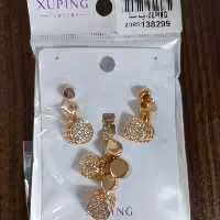 بدلیجات شوپینگ طرح دایره های نگین دار