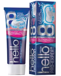 خمیر دندان 8 کاره پرواکسپرت هلو فرش Hello Fresh حجم 120ml