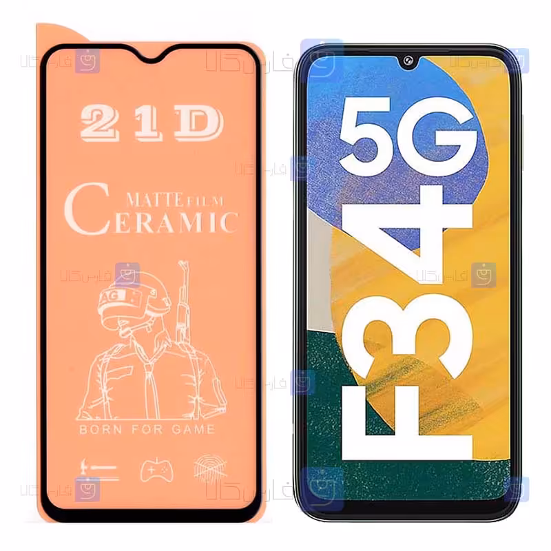 خرید محافظ صفحه مات سرامیکی Samsung Galaxy F34 5G