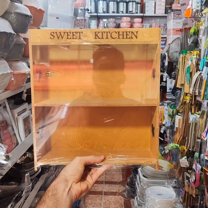 استند دو طبقه قلبی  sweetkitchen