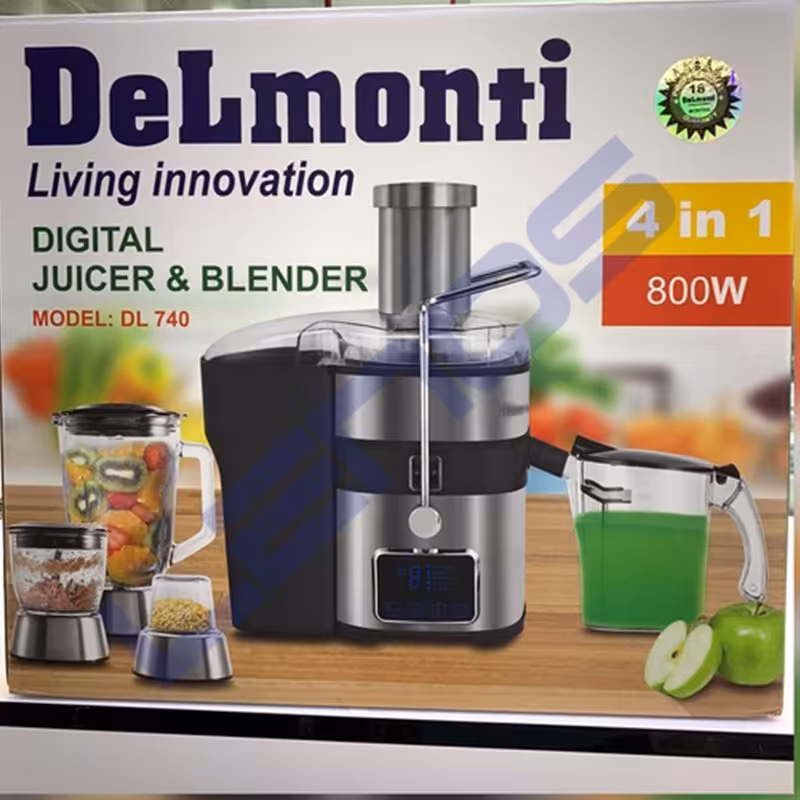 آبمیوه گیری و مخلوط کن دیجیتال دلمونتی مدل DL-740