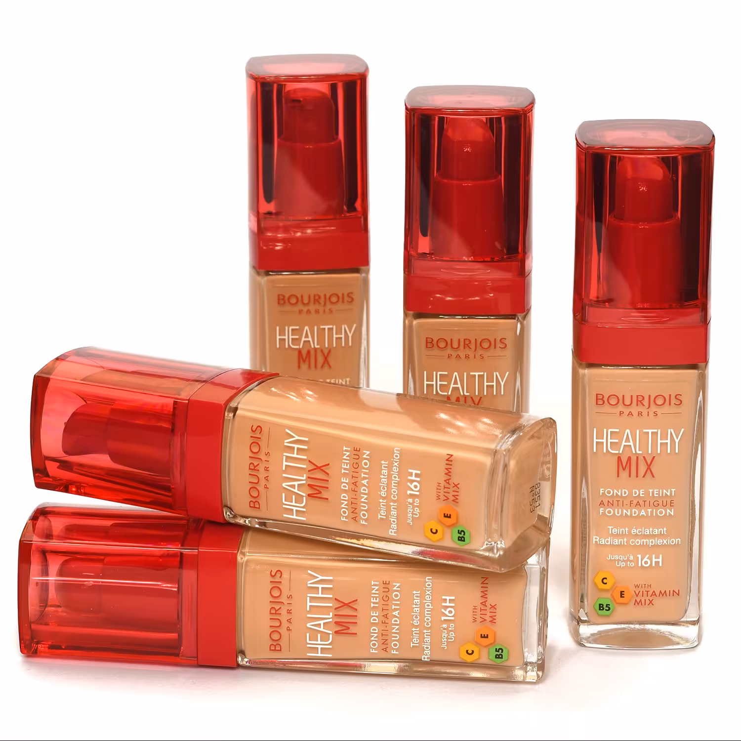 کرم پودر هلتی میکس بورژوا BOURJOIS HEALTHY MIX FOUNDATION