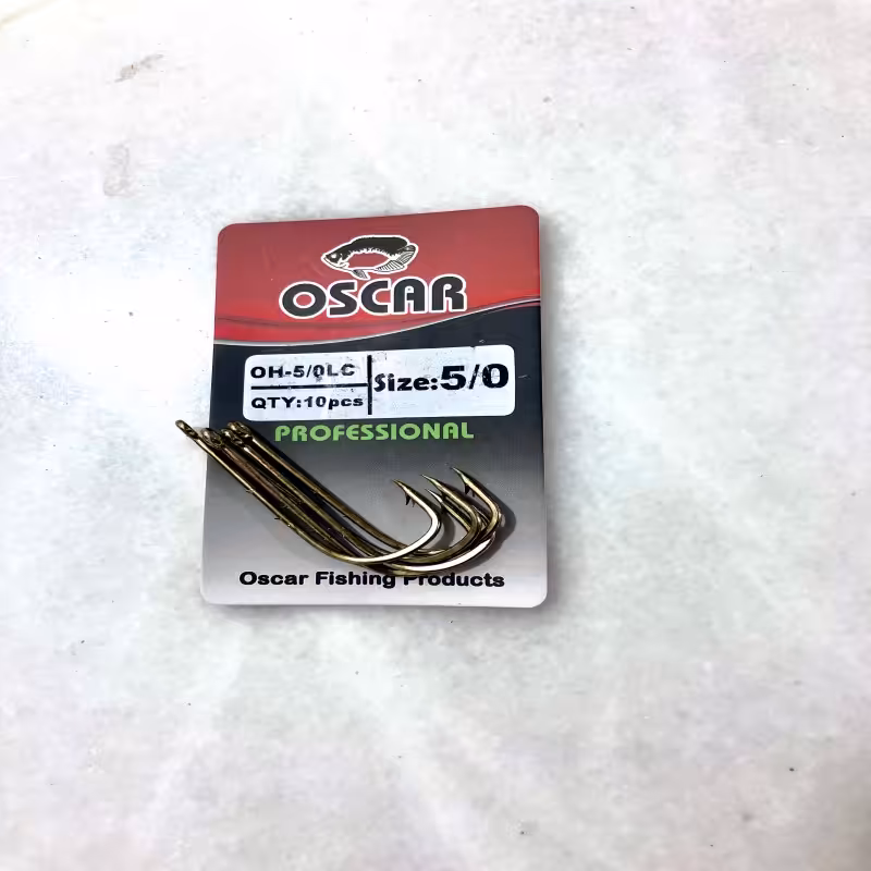 قلاب ماهی گیری مدل oscarبسته 5عددی سایز 5